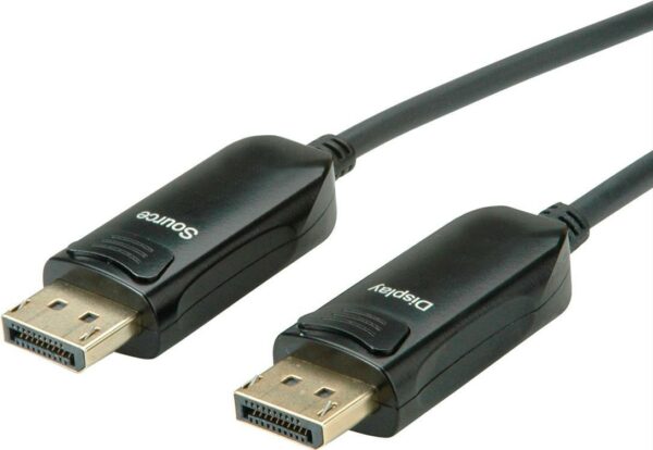 ROLINE DisplayPort v1.4 Kabel AOC 8K60 ST/ST 20m - Kabel - Digital/Display/Video - 20 m (14.01.3493)