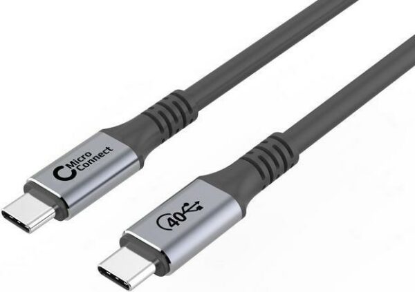 Microconnect USB4CC2 USB Kabel 2 m USB4 Gen 3x2 USB C Schwarz (USB4CC2)