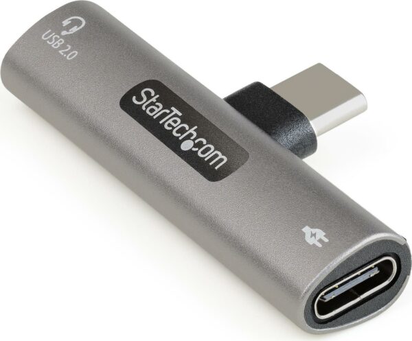 StarTech.com USB C Audio & Charge Adapter