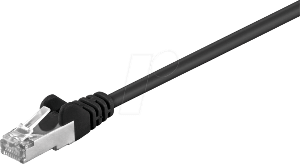 GOOBAY 68664 - Cat.5e F/UTP Patchkabel CCA schwarz 7