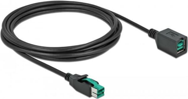 DeLOCK - PoweredUSB extension cable - USB PlusPower (12 V) (M) bis USB PlusPower (12 V) (W) 3