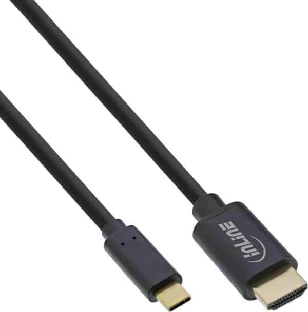 InLine - Adapterkabel - USB-C männlich zu HDMI männlich - 7