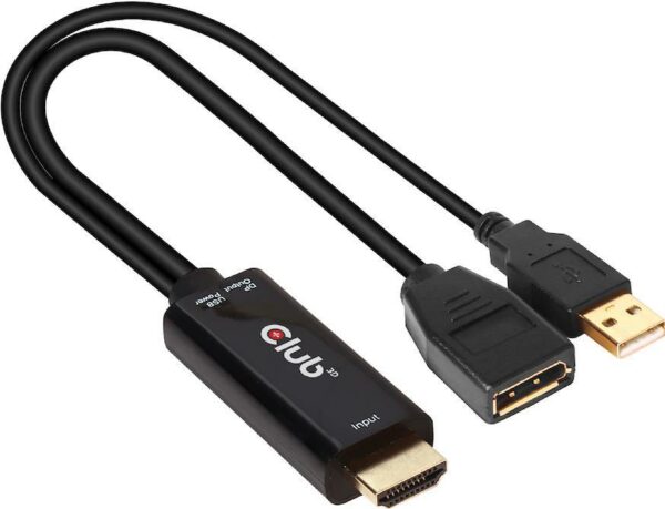 Club 3D - Videoanschluß - DisplayPort / HDMI - DisplayPort (W) bis HDMI