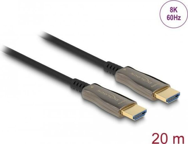 Delock - Highspeed HDMI-Kabel - HDMI männlich bis HDMI männlich - 20